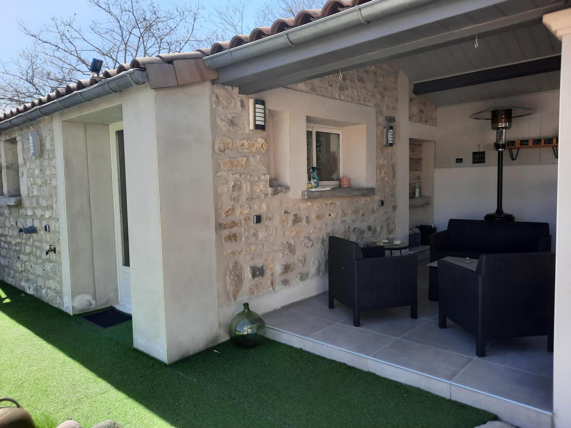 Villa Le Cocon Lussas Exterior foto